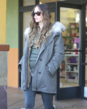 Exclusive... Pregnant Megan Fox & Brian Austin Green Shopping At Planet Beauty 