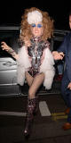 Lady Gaga in concert at Annabel's, London, Britain - 06 Dec 2013