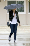 Amanda Bynes stops by Costco with her Parents