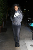 Rihanna has a makeup free outing
