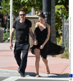 David Arquette and his pregnant wife Christina McLarty out and about in South Beach, Miami, America - 07 Dec 2013
