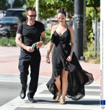 David Arquette and his pregnant wife Christina McLarty out and about in South Beach, Miami, America - 07 Dec 2013