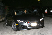 Robert Downey Jr. and Susan Downey arrive at Jennifer Aniston's Holiday Party