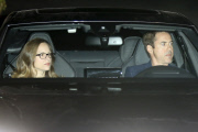 Robert Downey Jr. and Susan Downey arrive at Jennifer Aniston's Holiday Party
