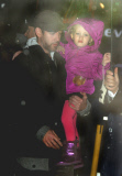 Amy Adams braves the snow as she arrives at 'GMA' Studios
