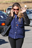 *EXCLUSIVE* Brooke Mueller looks happy displaying her sobriety necklace