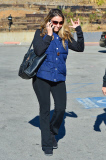 *EXCLUSIVE* Brooke Mueller looks happy displaying her sobriety necklace