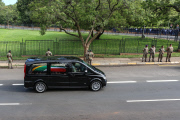 Mandela body arrives Union Buildings