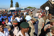 Mandela body arrives Union Buildings