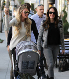 Petra & Tamara Ecclestone Lunch In Beverly Hills 