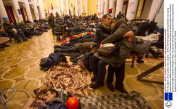 Pro-European Union protest, Kiev, Ukraine - 12 Dec 2013