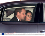 Prince William and Catherine Duchess of Cambridge's new Bentley Flying Spur car, Britain - 11 Dec 2013