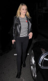 *EXCLUSIVE* Dianna Agron gets a parking ticket after girl's night out