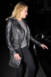 *EXCLUSIVE* Dianna Agron gets a parking ticket after girl's night out