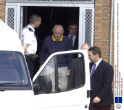 GREAT TRAIN ROBBER RONNIE BIGGS RETURNING TO BRITAIN, LONDON - 07 MAY 2001