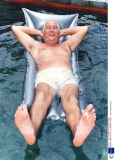 RONNIE BIGGS IN RIO DE JANEIRO, BRAZIL - 1989