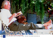 RONNIE BIGGS, WANTED GREAT TRAIN ROBBER, IN BRAZIL - 1992