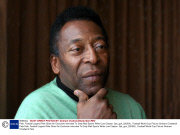 Pele. Football Legend Pele Gives An Exclusive Interview To Daily Mail Sports Writer Lee Clayton. Spt_gck_220506_ Football World Cup Picture Graham Chadwick Pele