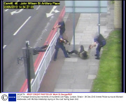 CCTV footage showing last moments of murdered Lee Rigby, London, Britain - 09 Dec 2013
