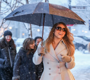 Mariah Carey and the Twins visit Joan Boyce Jewelry in Aspen - Part 2