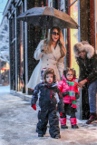 Mariah Carey and the Twins visit Joan Boyce Jewelry in Aspen - Part 2