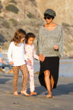 Halle Berry and Nahla enjoy some mother-daughter time at the beach