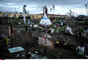 Philippines Typhoon Haiyan Aftermath in Palo