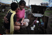 Philippines Typhoon Haiyan Aftermath in Palo