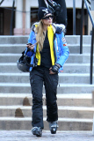 *EXCLUSIVE* Paris Hilton carves through the Aspen Slopes