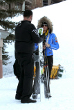 *EXCLUSIVE* Paris Hilton carves through the Aspen Slopes