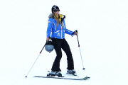 *EXCLUSIVE* Paris Hilton carves through the Aspen Slopes