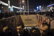 Violent protest in Istanbul