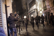 Violent protest in Istanbul