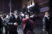 Violent protest in Istanbul