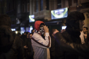Violent protest in Istanbul