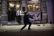 Violent protest in Istanbul