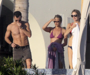 Jennifer Aniston and friends in Mexico