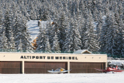 Der Wintersportort Meribel 