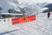 Der Wintersportort Meribel 