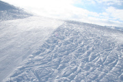 Der Wintersportort Meribel 