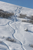 Der Wintersportort Meribel 