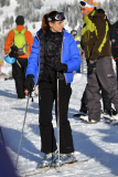 Exclusif: Clotilde Courau et Emmanuel-Philibert de Savoie skient a Gstaad. NC/NW