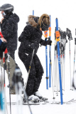 Kim and Kourtney Kardashian go on a ski run with Scott Disick - Part 2