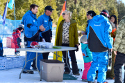 Gwen Stefani and her baby bump watch their Boys hit the Slopes