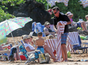Mitt Romney Starts The New Year In Maui 