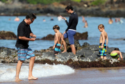 Mitt Romney Starts The New Year In Maui 