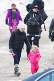 *EXCLUSIVE* Pink and Willow have a Snowy New Years Day with Family