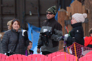 *EXCLUSIVE* Pink and Willow have a Snowy New Years Day with Family