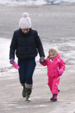 *EXCLUSIVE* Pink and Willow have a Snowy New Years Day with Family