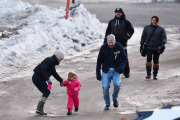 *EXCLUSIVE* Pink and Willow have a Snowy New Years Day with Family